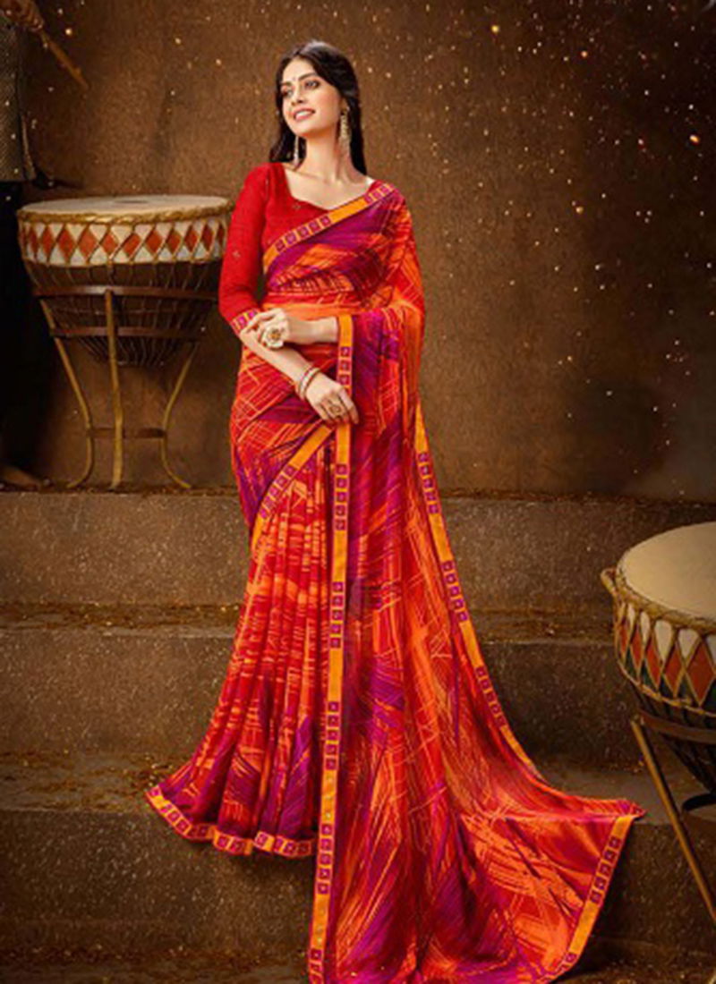 Chhaya Weightless Fancy Printed Designer Casual Sarees Collection 64881-64892